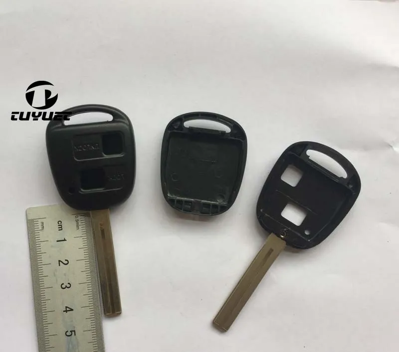 2 Buttons Toyota key shell TOY48 (19)-1