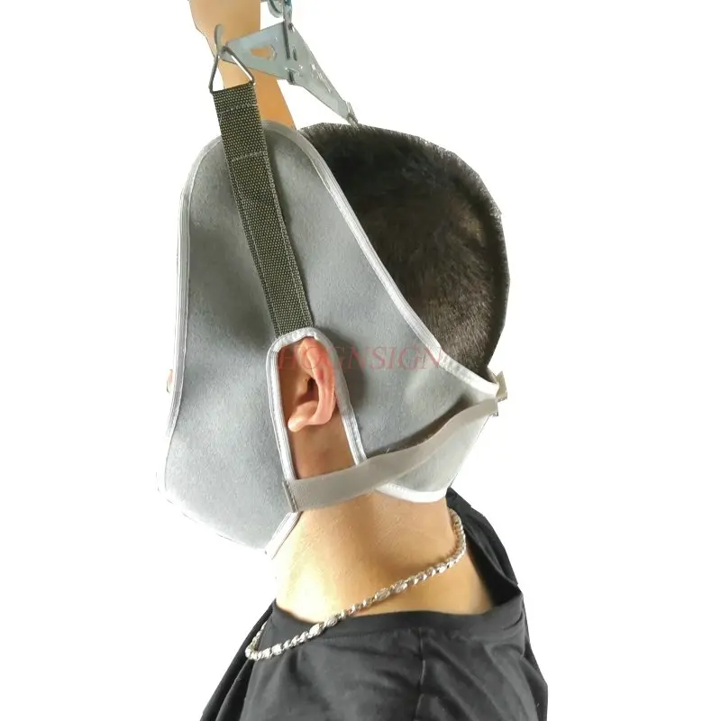

Neck traction medical cervical traction belt neck stretching device and metal bracket pull frame special hook traction frame