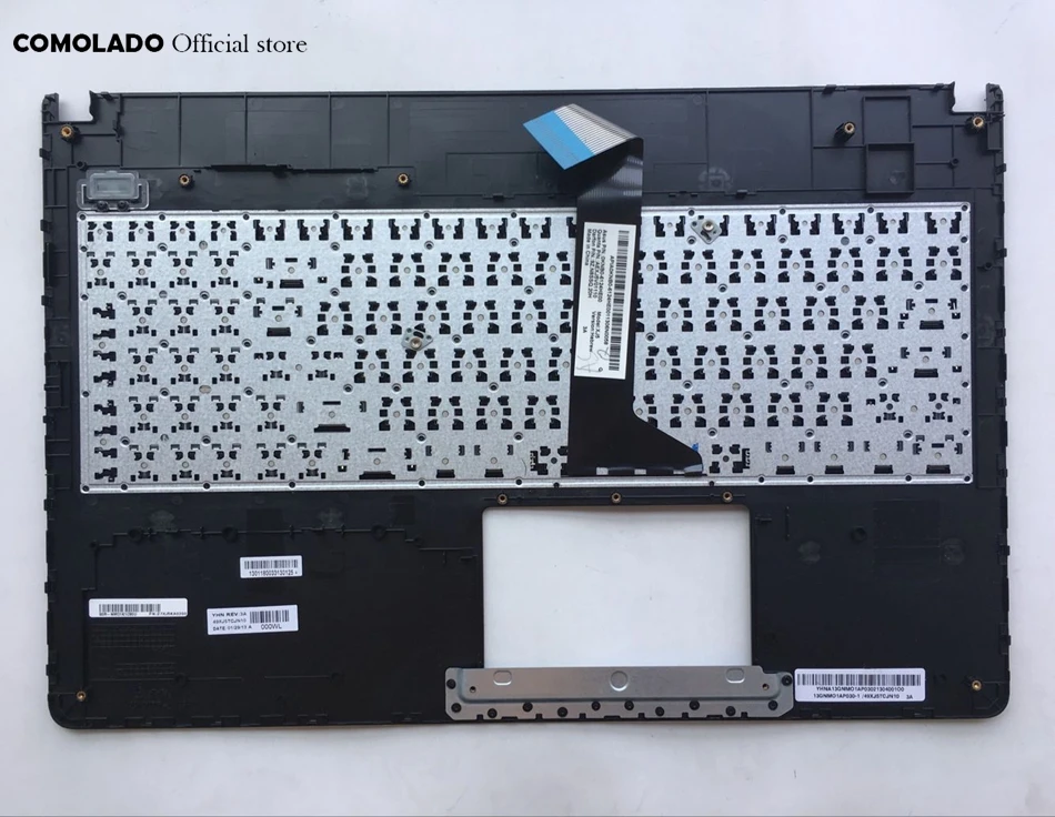 HB Hebrew keyboard For ASUS X501 X501A X501U X501EI X501X X501XE black with Palmrest Upper cover HB Layout (2)