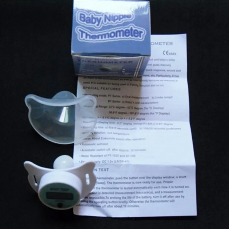 Монитор здоровья ребенка соска термометр младенца соска lcd цифровой рот соска температура соска f