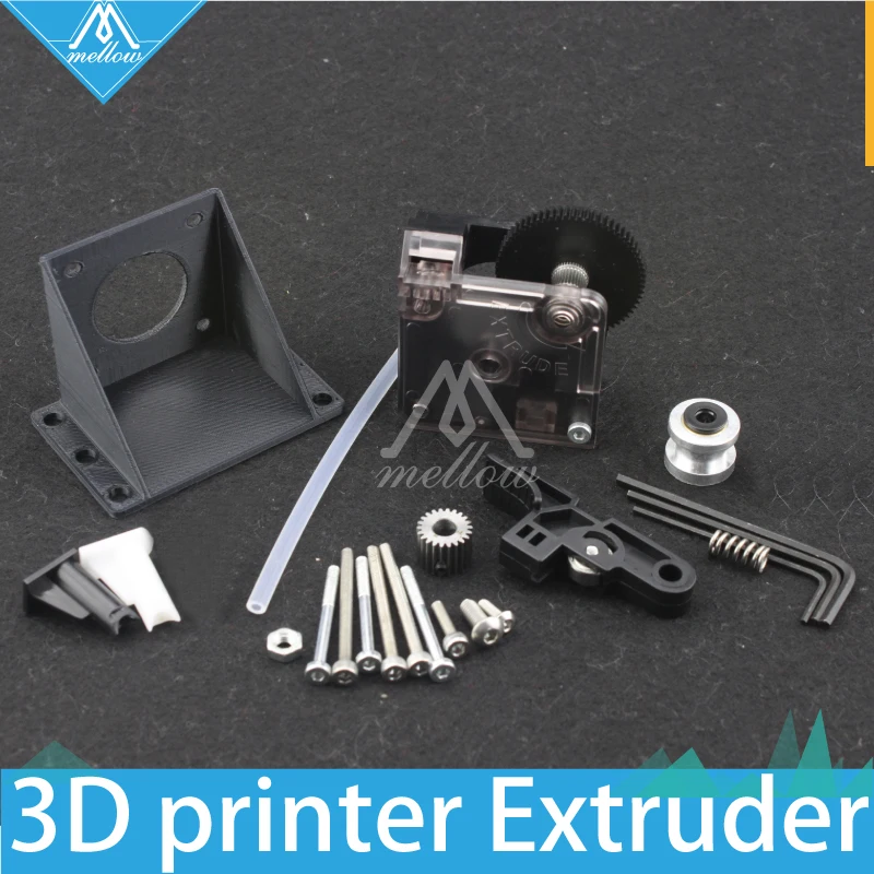 Free shipping 3D printer titan Extruder Kits for Desktop FDM Reprap Kossel MK8 J head bowden