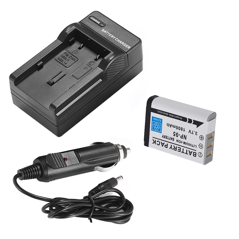 NP95 NP 95 Battery / Charger for FUJIFILM Fuji Finepix X100S X100 X S1