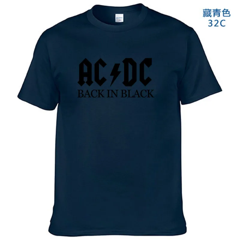 2018 New Camisetas Ac Dc Band Rock T Shirt Mens Acdc Graphic T Shirts Print Casual Tshirt O Neck Hip Hop Short Sleeve Cotton Top In T Shirts From Women S Clothing On Aliexpress Com Alibaba