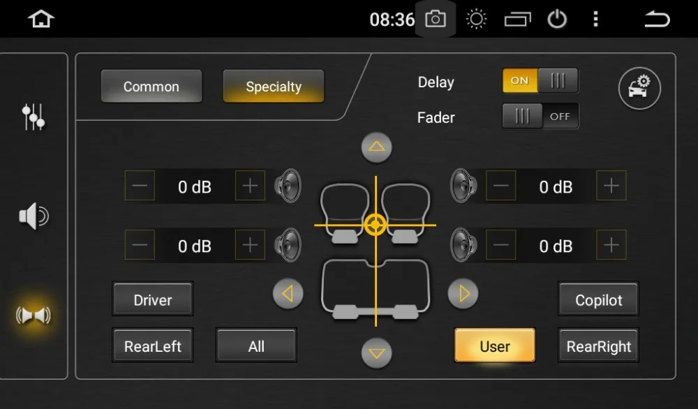  Build-in DSP Chip Only for Dasaita Android 8.0 Car Radio Multimedia with 15 Band Equalization