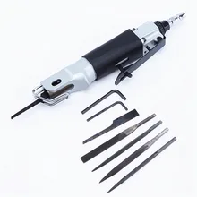 free shipping strong type pneumatic reciprocating saw cutter air file tool 10mm strike dual purpose metal process with blades