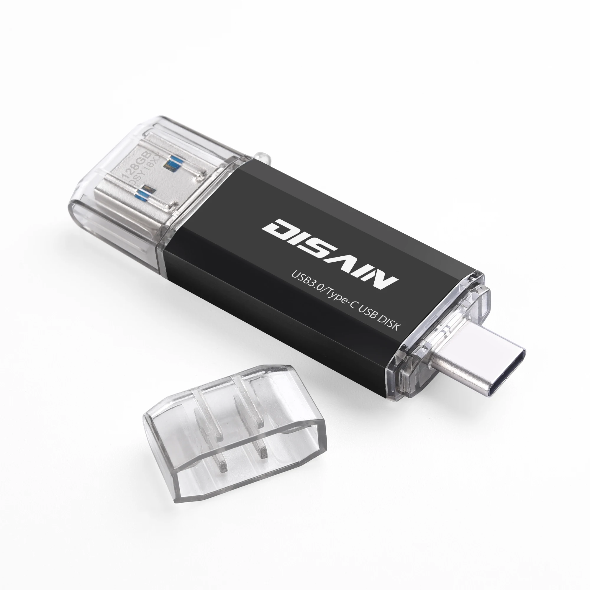 USB C двойной флэш-накопитель, DISAIN Тип C внешняя карта памяти USB 3,0 накопитель для Android, ПК, смартфона, Macbook pendrive