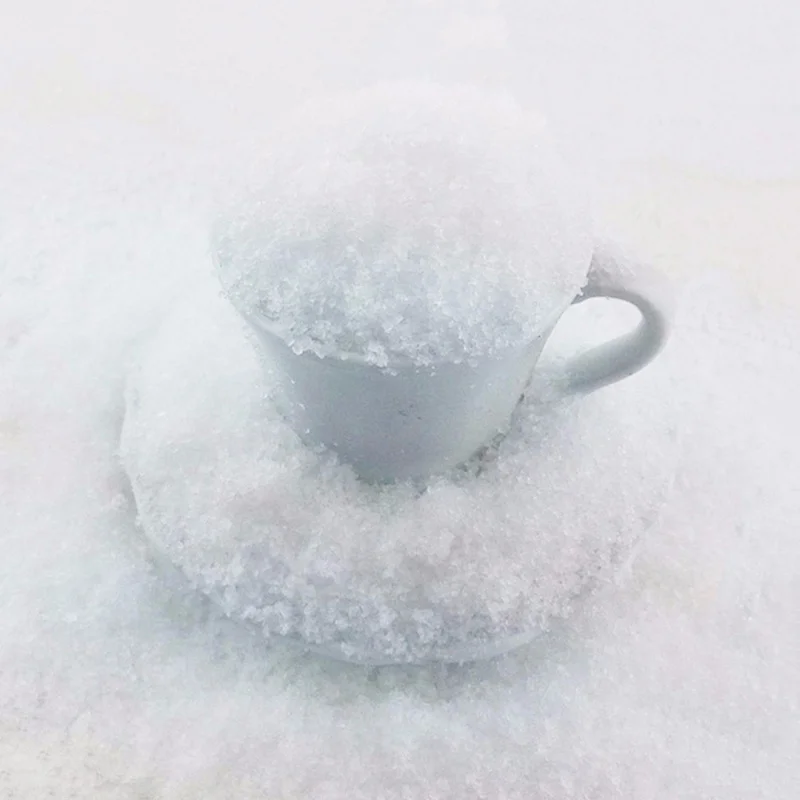1 Pack Artificial Snow Instant Snow Powder Fluffy Snowflake Super Absorbant Frozen Party Magic Prop Christmas Party Decor
