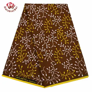 

Ankara Polyester Wax Prints Fabric BintaReal Wax High Quality 6 yards 2019 African Fabric for Party Dress FP6112