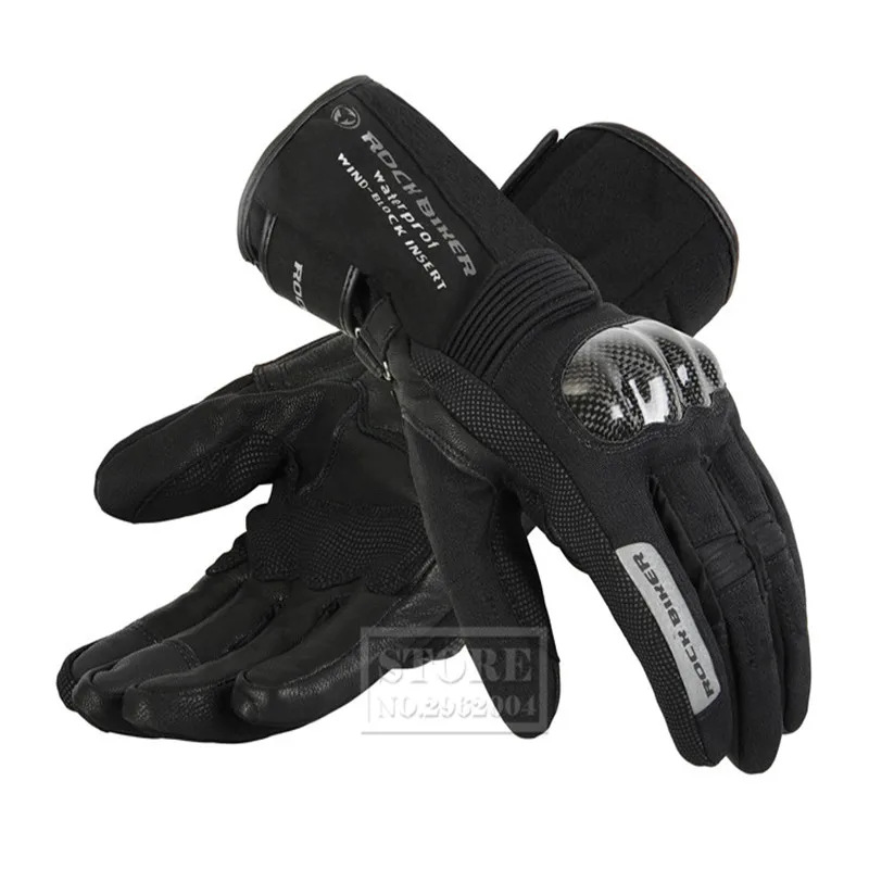 Рок байкерские зимние мотоциклетные перчатки теплые мотокроссы luvas Guantes M L XL