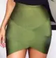 Очаровательное Новое модное женское облегающее пикантное Бандажное платье с v-образным вырезом - Цвет: army green