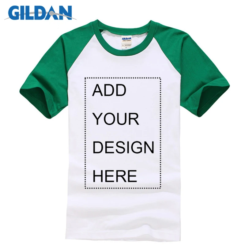 Gildan, хлопок, индивидуальная футболка, мужская, короткий рукав, одноцветная, футболки, хит лета, высокое качество, реглан, футболка, простая Мужская футболка