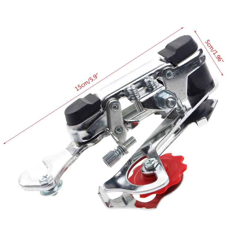 Хорошая сделка гоночная металлическая часть Серебряный переключатель 18 скоростей MTB дорожный горный велосипед аксессуары