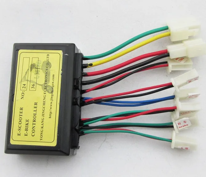 

free shipping Electric scooter, E-bike L3618D 250W 36V brush controller, speed control, electric bicycle controller