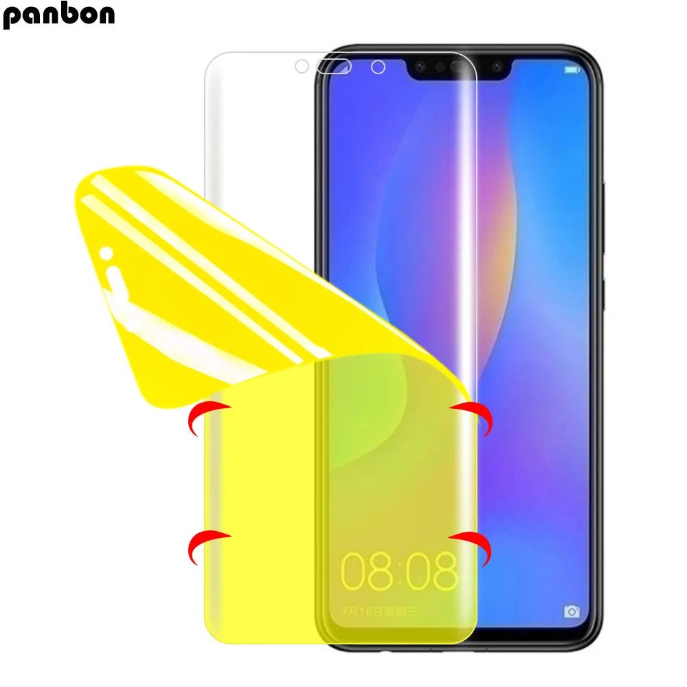 Мягкая нано Гидрогелевая пленка из ТПУ для huawei Nova 4 4e 3 3i 2i 2 lite Plus 2S Защитная экрана