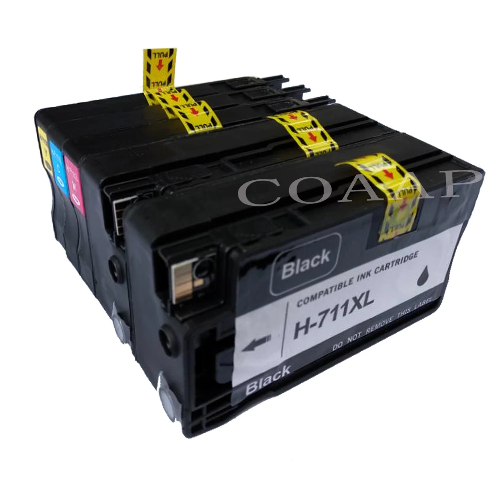 5pcs font b Printer b font Ink Cartridge For Compatible hp 711 XL Replacement For HP
