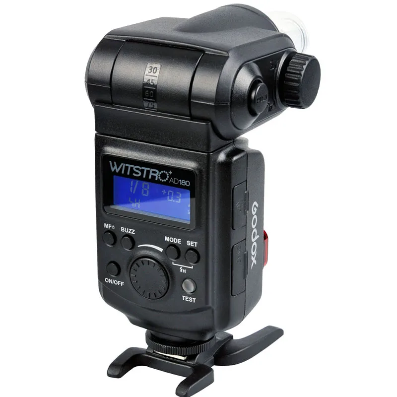 GODOX Witstro AD-180 светильник вспышки Speedlite180W GN60 внешний портативный С PB960 литиевой батареей