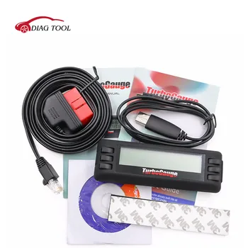 

2017 NEW Arrival Turbogauge IV 4-in-1 Vehicle Computer OBDII/EOBD car trip computer / Digital Gauges/ scan gauge/ car scan tool