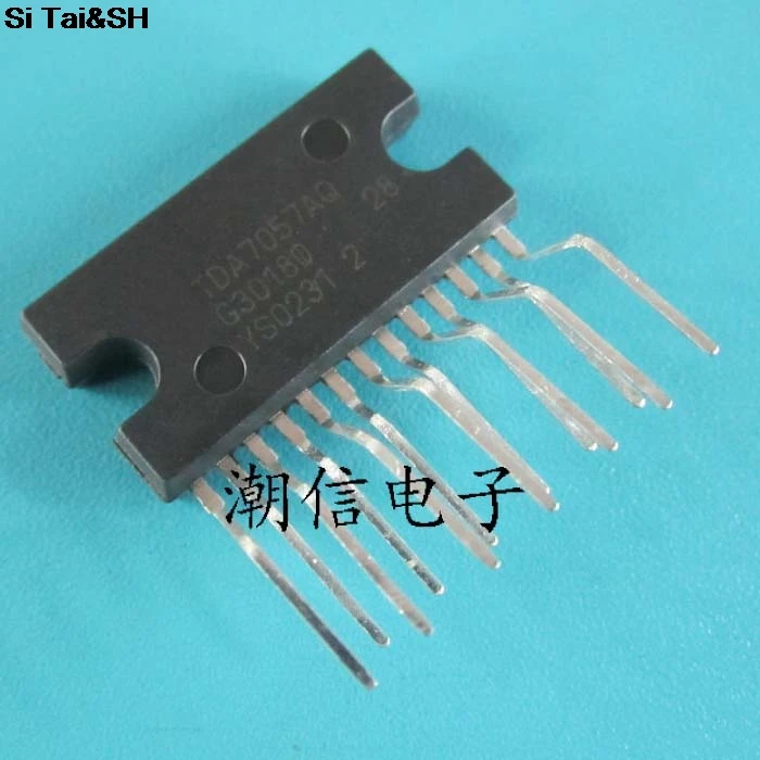 

1pcs/lot TDA7057Q TDA7057AQ two-channel audio amplifier ZIP