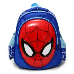 2018 3D От 3 до 6 лет школьные сумки для мальчиков непромокаемые рюкзаки Детский человек паук Книга сумка Детская сумка ранец