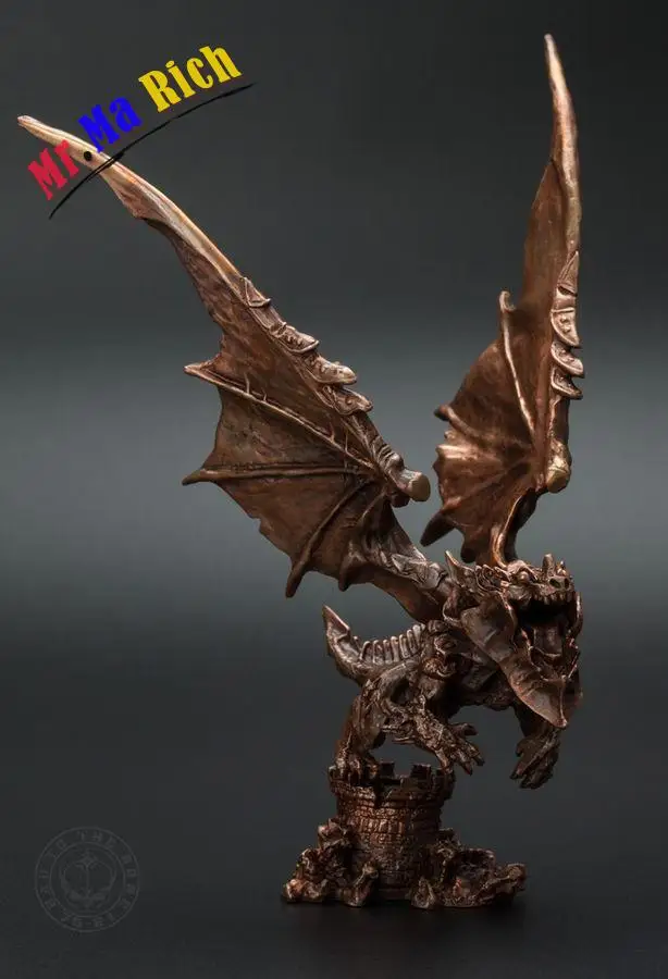 

World of Cute Deathwing Black Statue Action Figure 8.6" Bronze