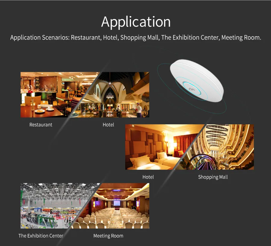 300M WiFi Ceiling Wireless Enterprise Wifi System 19