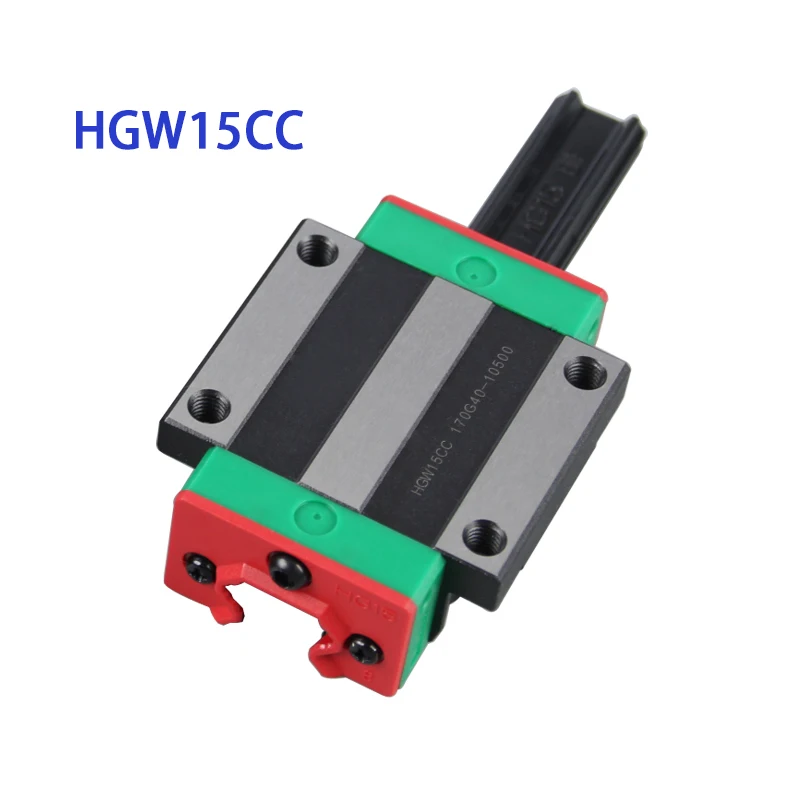 Фланцевый раздвижной блок HGW15CC используемый в направляющей подшипника