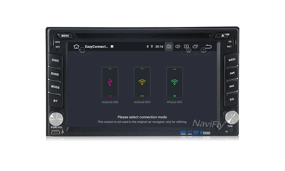 Best NaviFly IPS Screen DSP Android9.0 two Din Car Multimedia for NISSAN 2Din Universal supprt obd2 VIEW CAMERA DVR multilingual 34