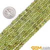 AAA Grade 3x4mm Rondelle Spacer Beads Natural Stone Beads For Jewelry Making Selectable: Olivine Peridot,Tourmaline,Lapis Lazuli ► Photo 1/3