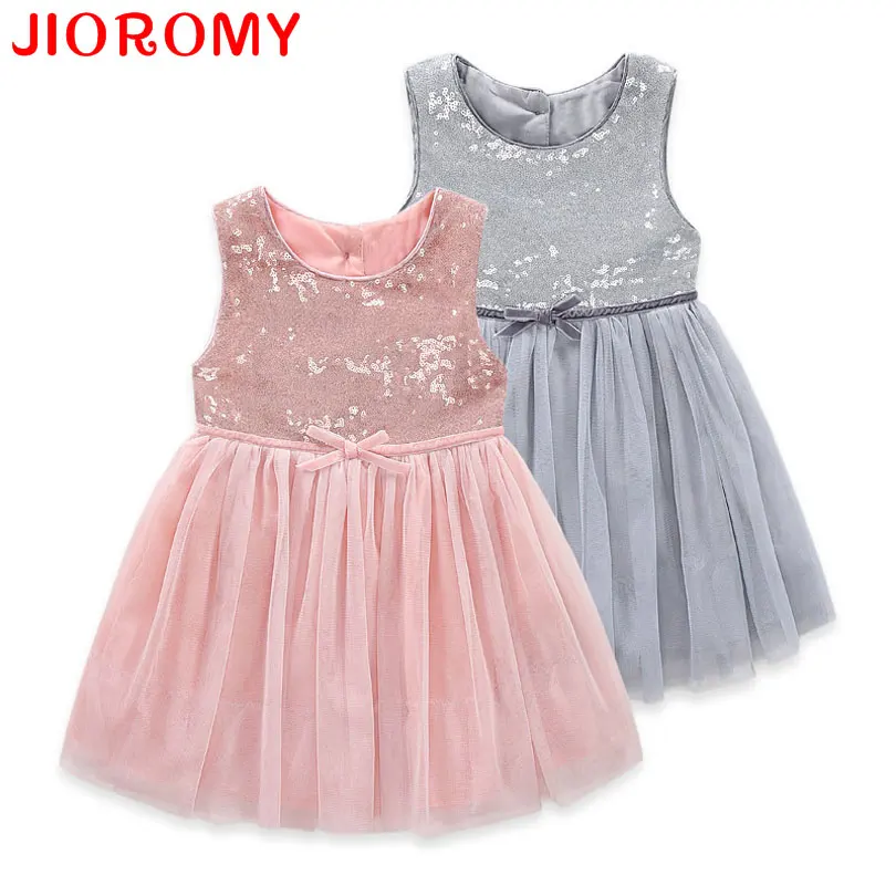 Новое поступление, платья для девочек, модное платье принцессы для вечеринки, подарок на день рождения, брендовая Высококачественная летняя детская одежда без рукавов, k1