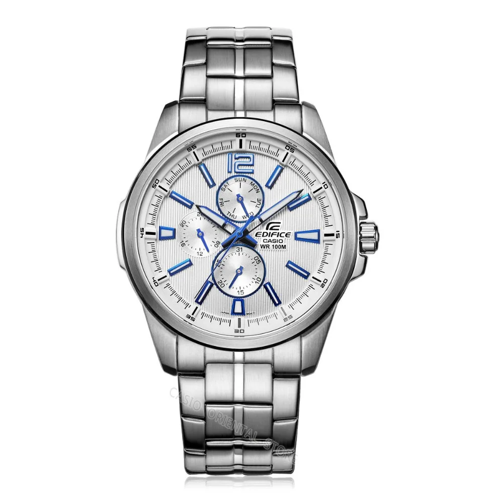 Casio Часы edifice 2017 бизнес часы мужские роскошные Брендовые кварцевые наручные Relogio