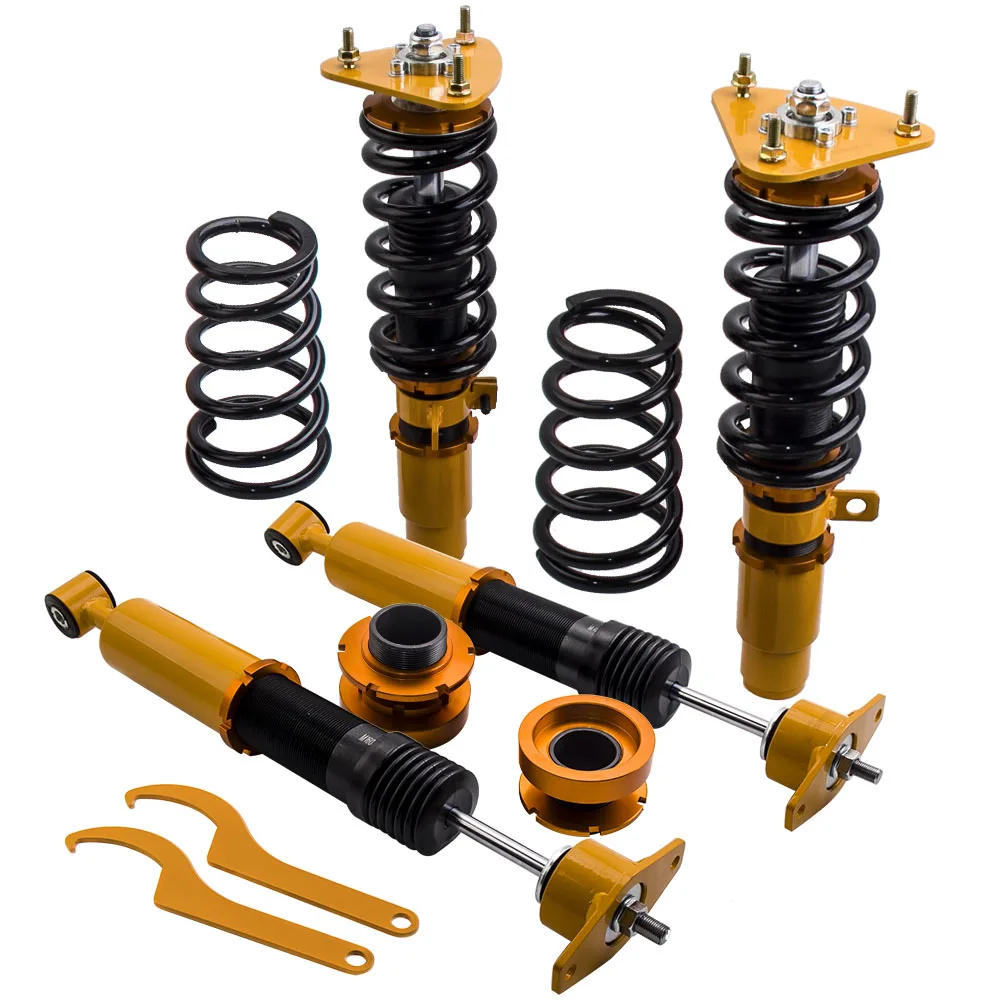

Full set Coilovers Suspension Spring Kits For Mazda 3 04-13 Adjustable Height Shocks Absorber without Damping