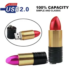 Мода USB Flash мини-металлический логотип USB 2,0 Pendrives 64 ГБ 32 ГБ 16 ГБ 8 ГБ 4 ГБ cle USB подарки Pen Drive (более 10 шт. свободный логотип)