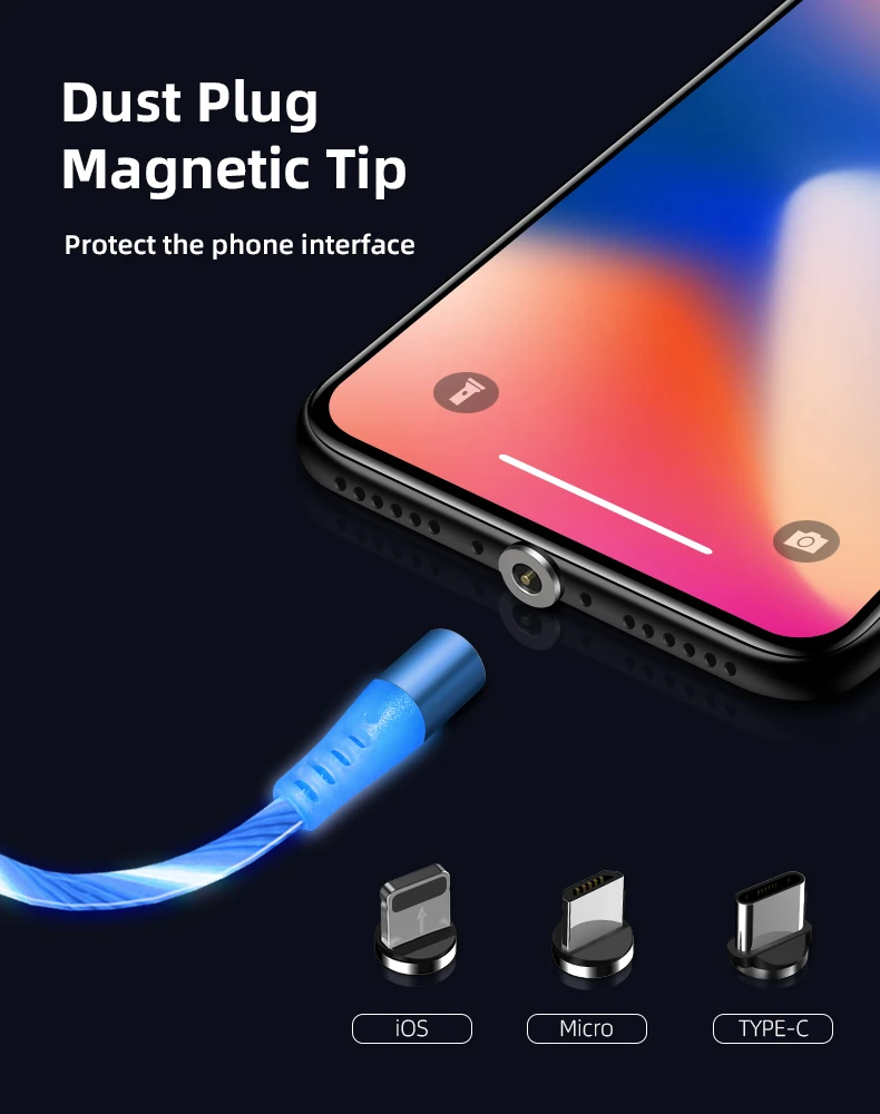 luminous magnetic cable (5)