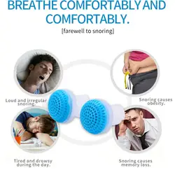2 в 1 забота о здоровье зажим для носа помощь при дыхании остановить устройство против храпа принадлежности для улучшения сна 2 шт./кор