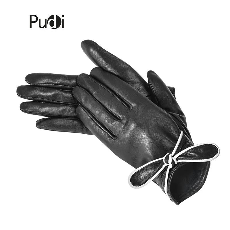 

PUDI GL831 women's genuine leather glove real sheep leather brand new fashion winter autumn party gloves