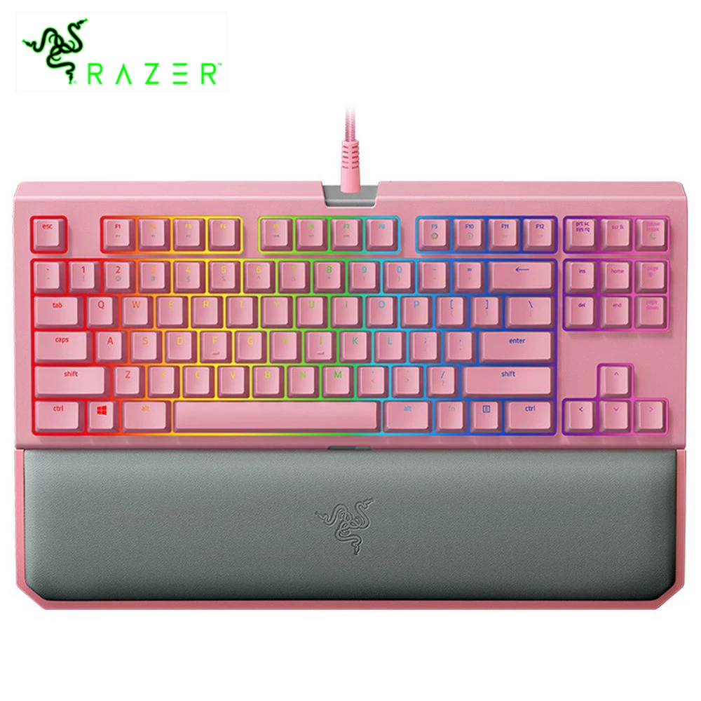 

Razer BlackWidow Tournament Edition Chroma V2 Wired Keyboard Edition Mechanical Gaming Keyboard For Laptop Computer PC Gamer