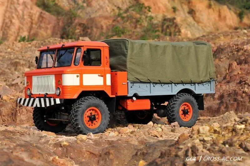 1/10 Масштаб RC GC4 4x4 Рок Гусеничный трактор инженерный 4WD комплект с грузовиком совместимый Tamiya RC8WD осевой