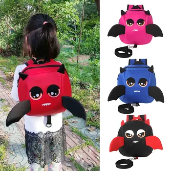 

2019 Cartoon Eyes Little Devil Schoolbag Anti-lost Children's School Bag CuteFashion Casual Backpack sac a dos femme 50