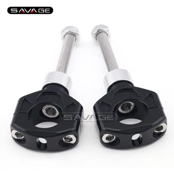 

For KTM 990 DUKE/R /Supermoto/R /SMT, 950 Supermoto/R Black Motorcycle Aluminum Handlebar Bar Clamp Riser Mount Height 40mm-50mm
