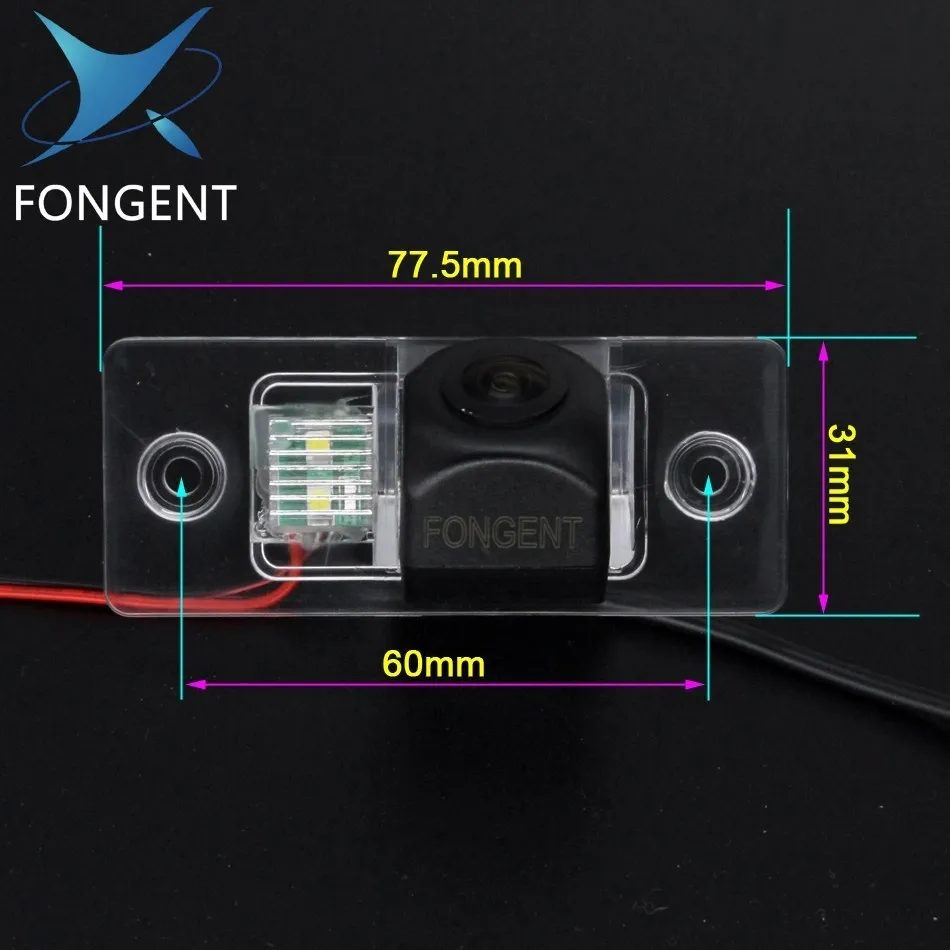 

Rear View Reverse Wireless Camera for PORSCHE CAYENNE VW Volkswagen SKODA FABIA/SANTANA/POLO(3C)/TIGUAN/TOUAREG/PASSAT Golf V