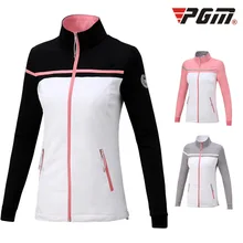 Новая женская куртка для гольфа PGM осень-зима ветрозащитная теплая одежда с длинными рукавами Спортивная одежда для женщин размер s-xl