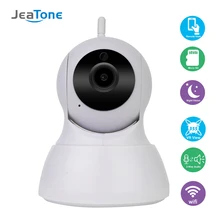 JeaTone Home Security 720P IP Camera Wireless Smart WiFi Camera WI-FI Audio Record Surveillance Baby Monitor HD Mini CCTV Camera