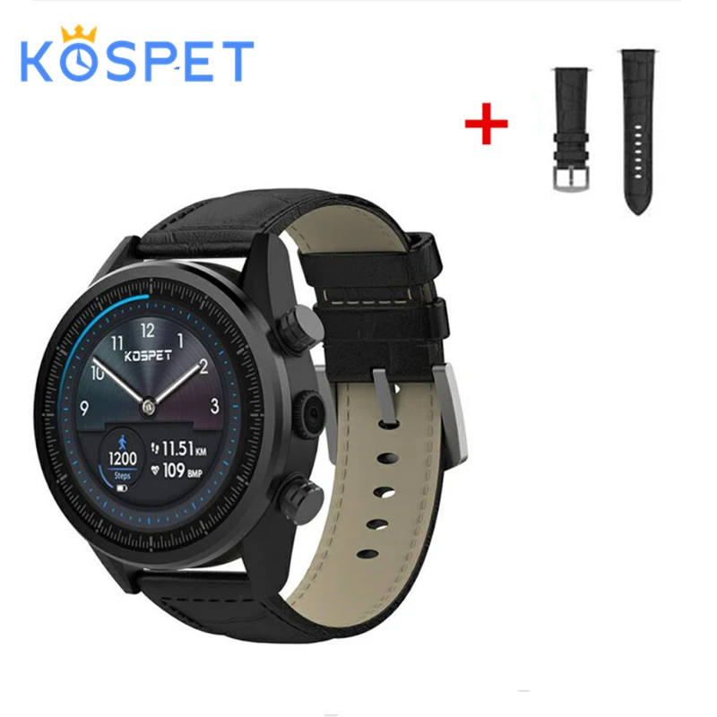  Kospet Hope Smart Watch 3GB RAM 32GB ROM 1.39 inch Screen Android 7.1.1 800w camera MTK6739 GPS WIF