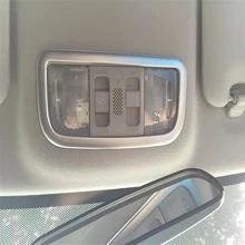 WELKINRY авто чехол для кузова «седан» Стайлинг для Honda CITY GM6 ABS Хромированная передняя крыша Верхняя лампа для чтения освещение отделка