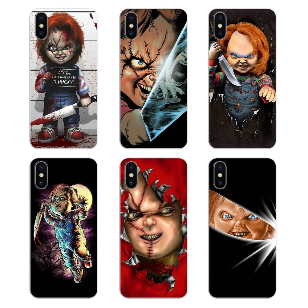 Soft Skin Case For iPhone XS Max XR X 4 4S 5 5S 5C SE 6 6S 7 8 Plus Samsung Galaxy J1 J3 J5 J7 A3 A5 Charles Lee Ray Chucky Doll |
