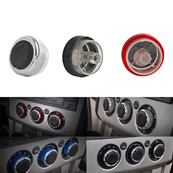 

3pcs For ford focus 2 focus 3 mondeo AC Knob Aluminum alloy air conditioning knob AC Knob Car heat control Switch knob