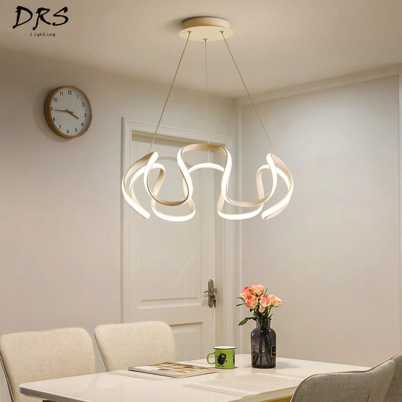 

Nordic Led Chandelier Dining Room Light Modern Style Lighting Creative Personality Bedroom Light Pendant hanglamp Loft decor