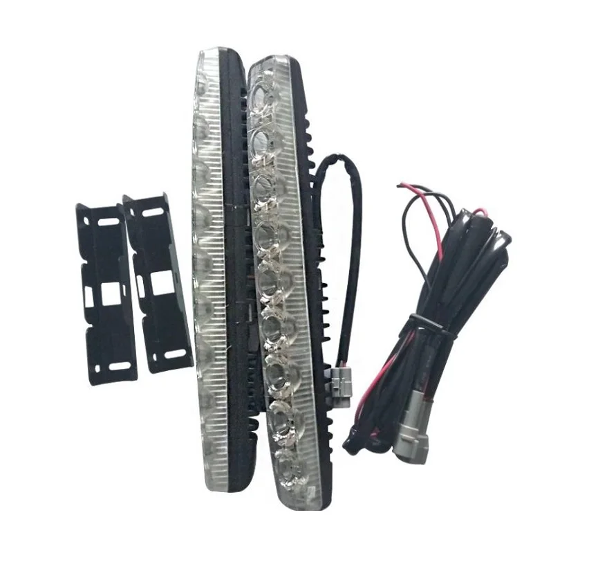 

1piece 18w DRL LED Work Light 10-30V 4WD 12v for Off Road Truck Bus Boat Fog Light Car Light Assembly ATV Daytime Running Light