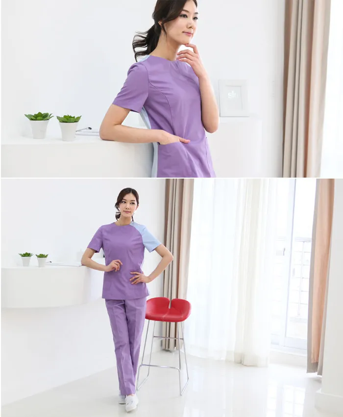 Корейская версия Полупостоянный модные Косметическая пластическая хирургия больница салон красоты зубной врач униформа медсестры