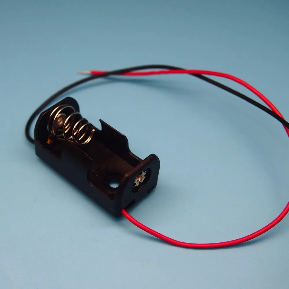

50pcs 14250 battery holder with wire 1\2AA battery case with cable 14250 battery box